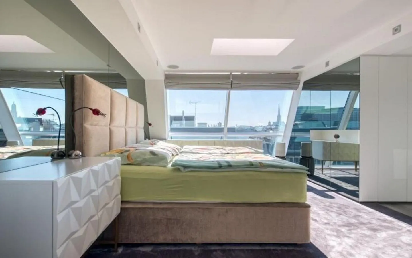 Luxury Penthouse Top In City Center Apartament Wiedeń